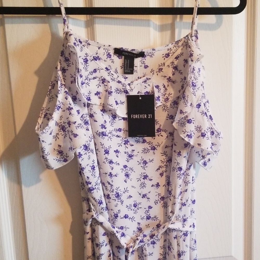 Forever 21 Woven Maxi Dress Size M